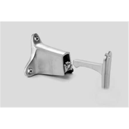 Heat Wave 1514-626 Brushed Chrome Heavy Duty Door Holder & Stop HE2565886